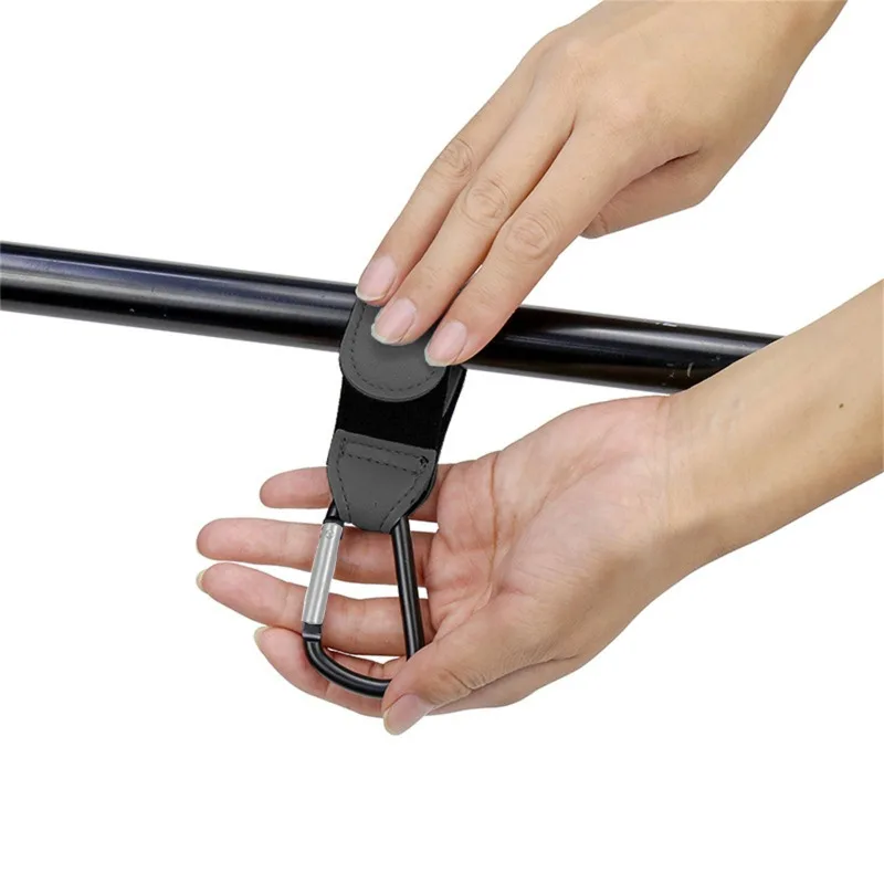 Stroller Metal Hook Portable Electric Car Universal Hook 360-degree Rotatable Stroller Storage Bag Hook Accessoire Poussette
