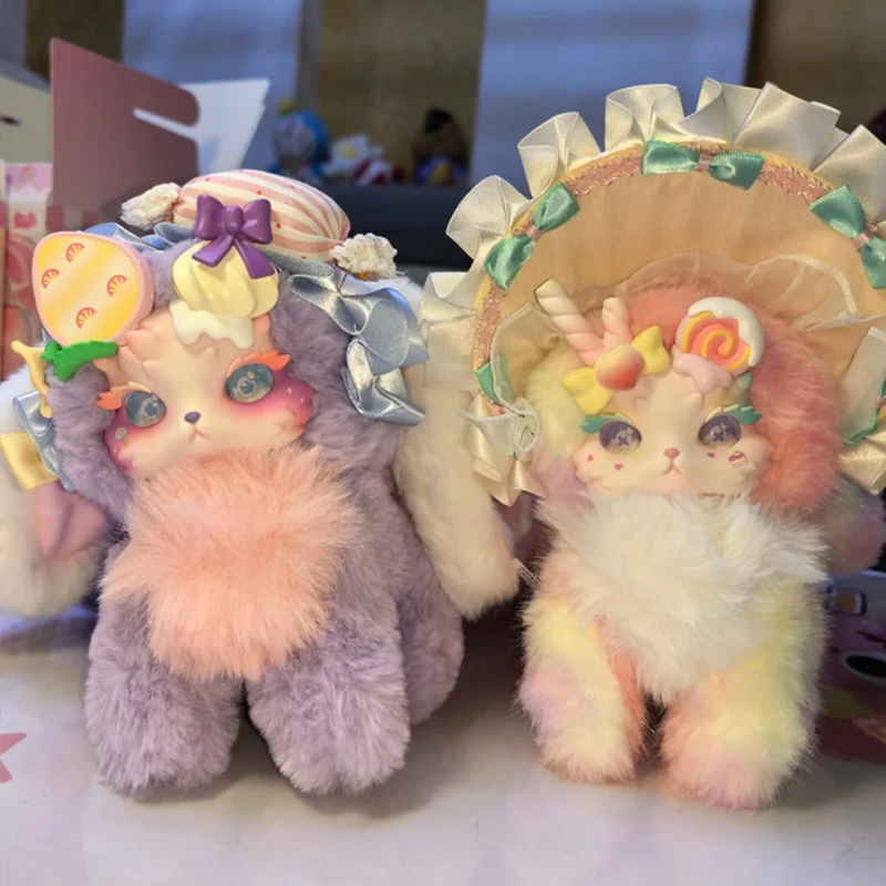 Tutulong V4 Fantasy Creature Sweet Dessert Series Blind Box Kawaii Surprsie Bag Desktop Vinyl Plush Mystery Home Decor Toy Gifts view 6