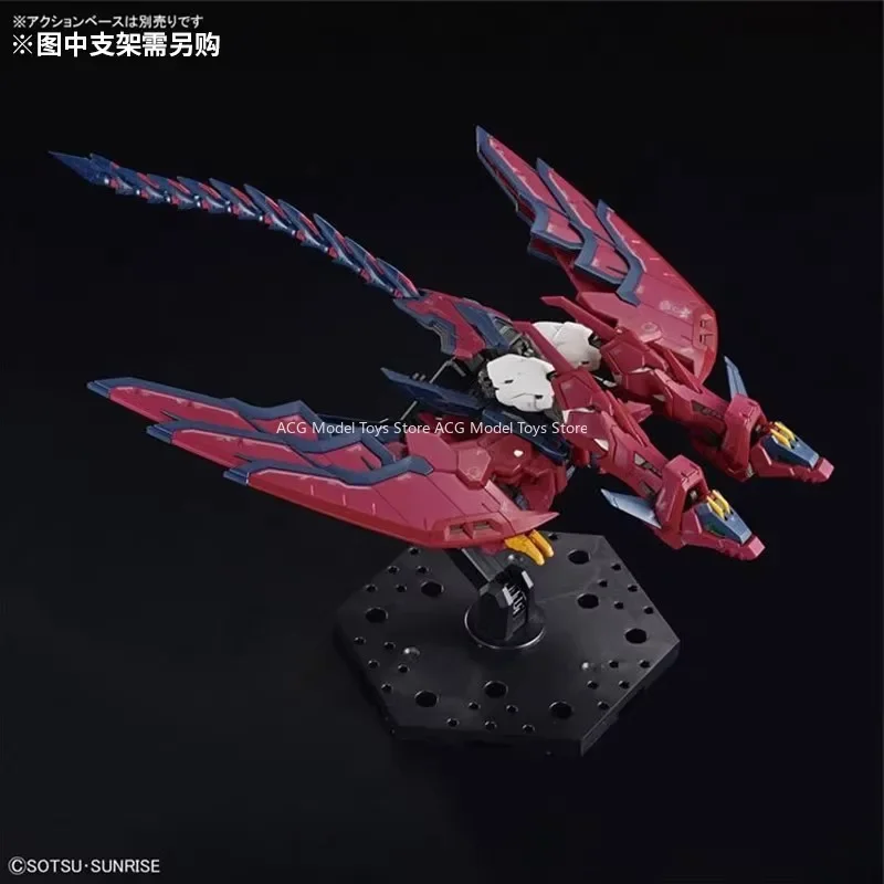 In Stock Bandai RG 1/144 GUNDAM EPYON MOBILE SUIT GUNDAM WING OZ-13MS Action Figures Toy Figure Toys for Children Collectible