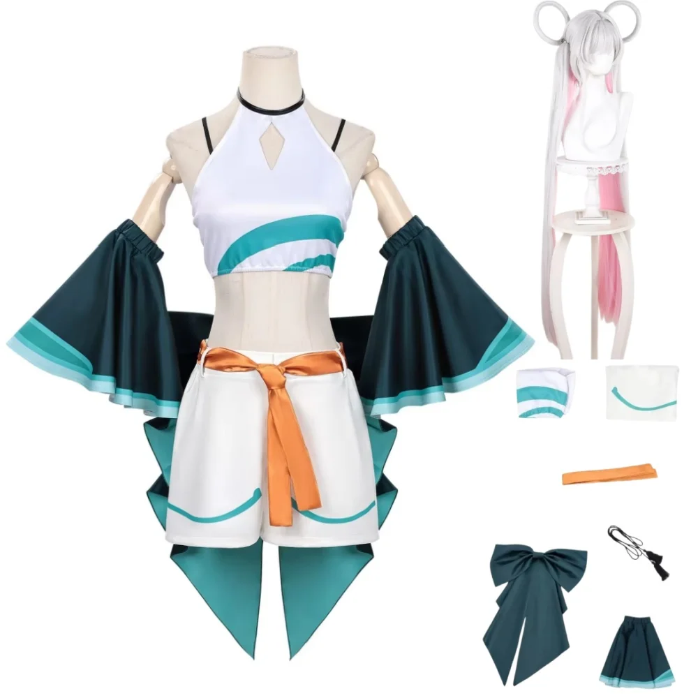 

Костюм для косплея Принцессы Пространственно-временного мира Кагуи Цукими Ячиё, костюм Цукими Ячиё, женские сценические костюмы для выступлений, аниме-костюмы