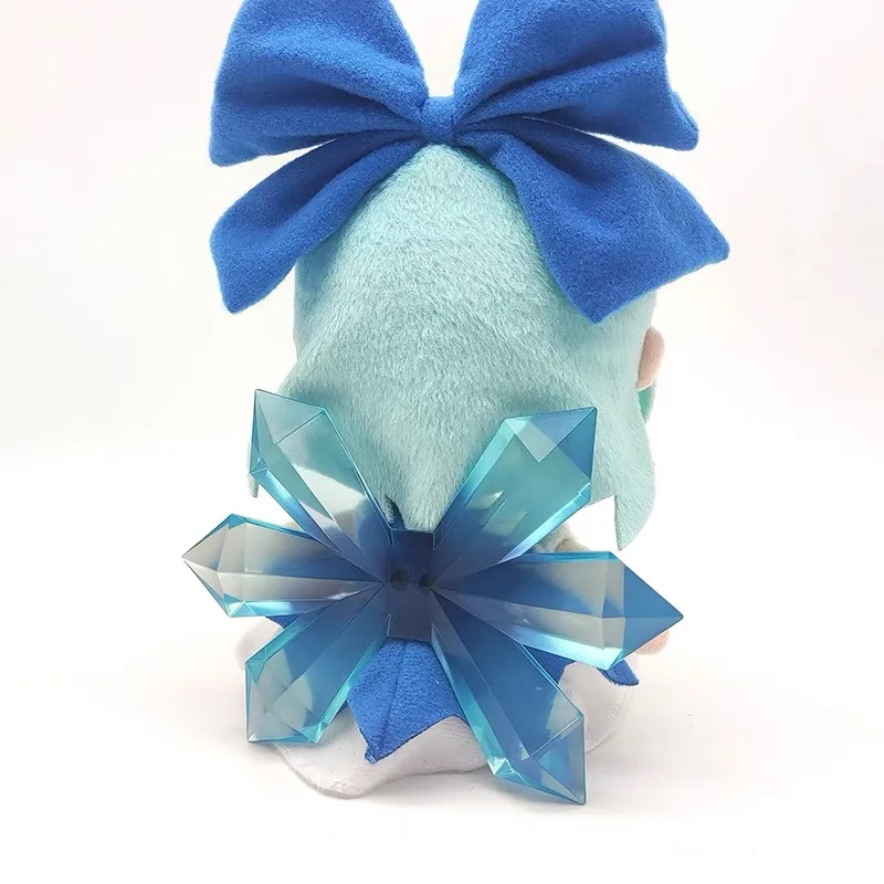 Neue 20 cm TouHou Projekt Cirno Plüschtiere Nette Weiche Angefüllte Anime Fumo Puppen Für Kind Geburtstag Weihnachten Geschenk