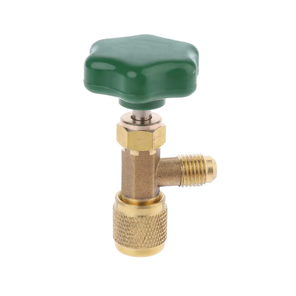 Gas cylinder valve isobutane R600a