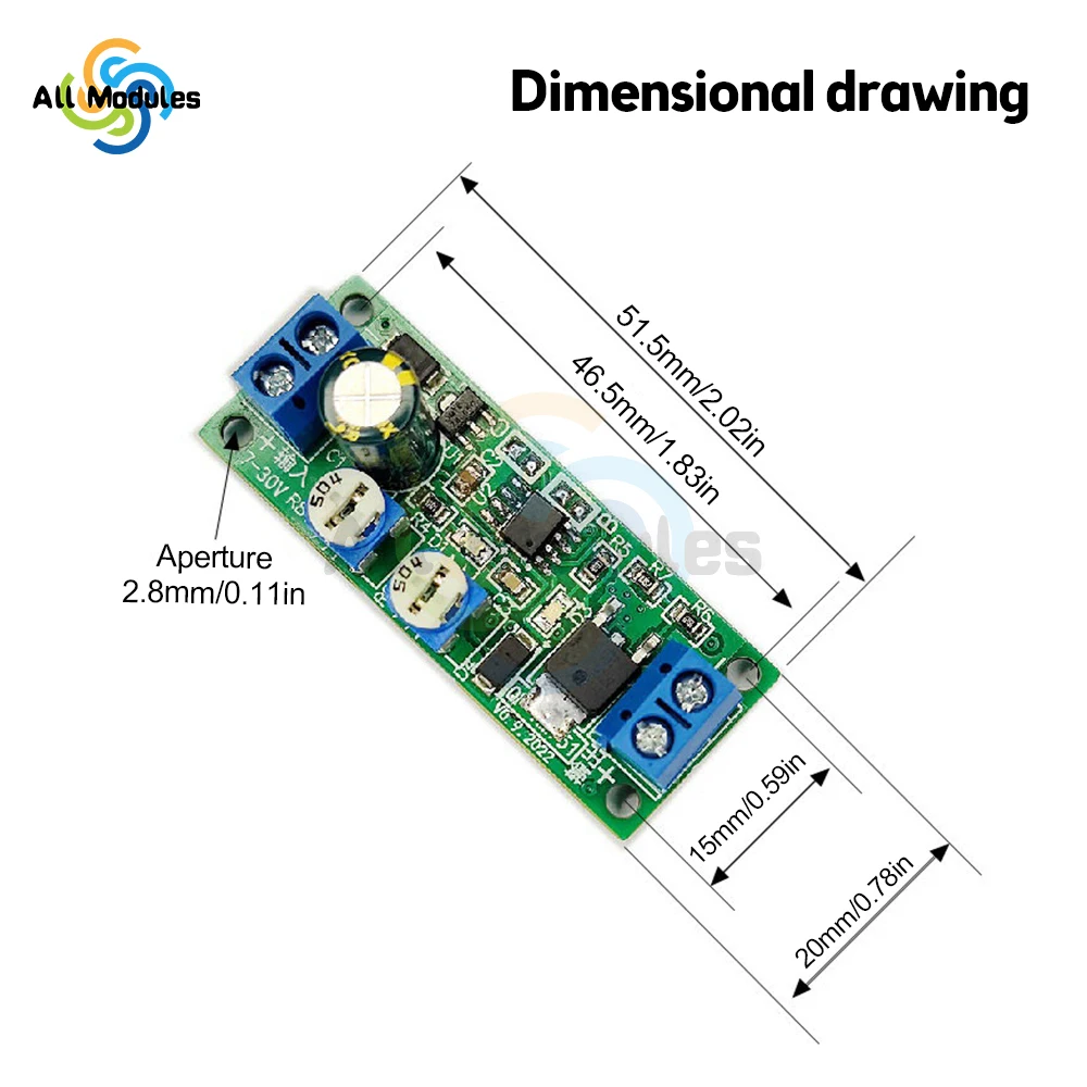 DC 7-30V Digital LED Relay Board Dual-MOS Trigger Cycle Timing Circuit Switch Timer Delay Module