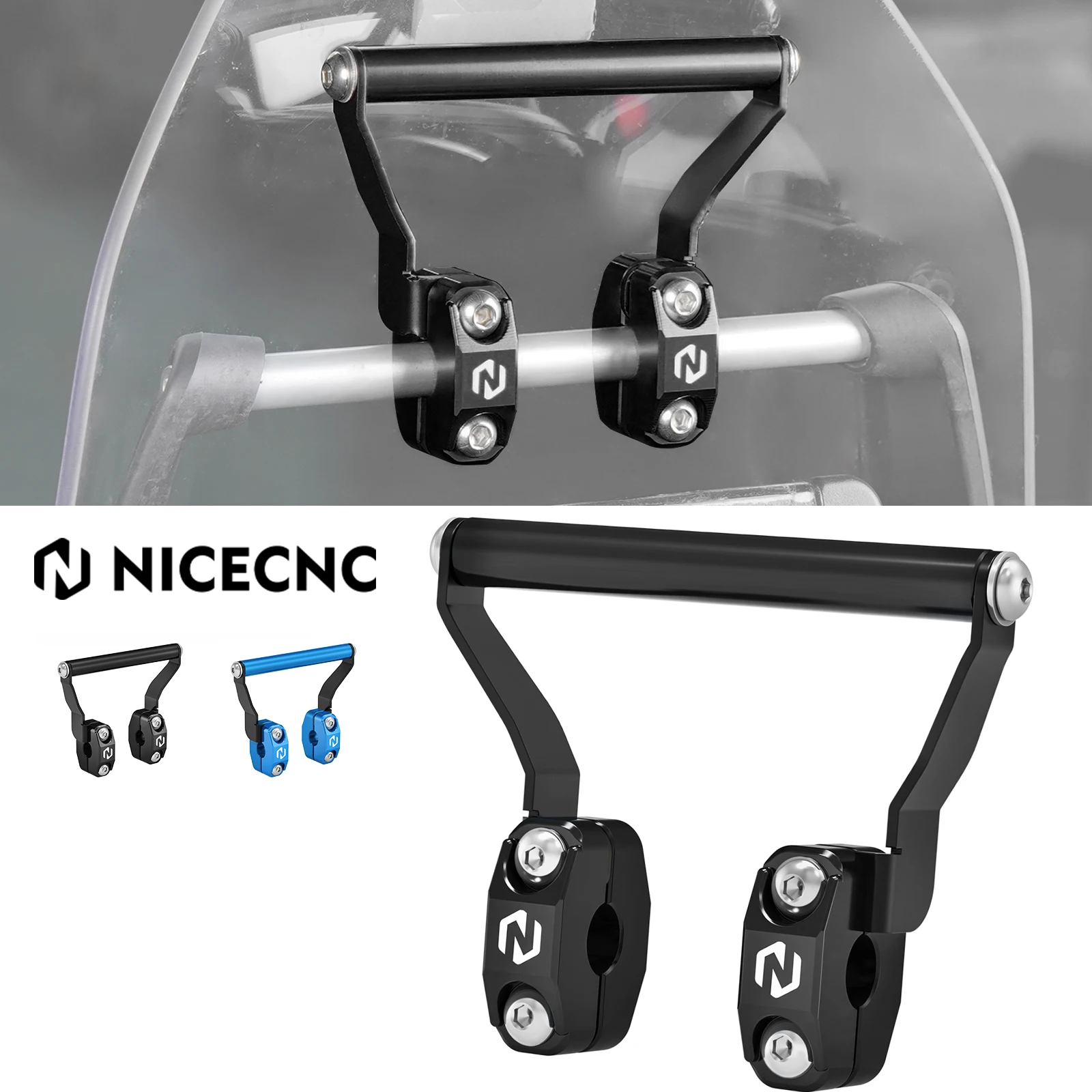 

For Yamaha Tenere 700 T700 2019-2024 2023 Motorcycle 12MM GPS Mount Bracket XTZ700 Aprilia Tuareg 660 2022-2024 Tenere 700 Rally