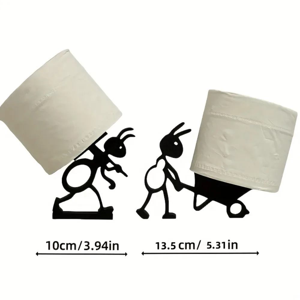 شماعة مناديل حامل ورق المرحاض ديكور الحمام نمط حيوان لطيف الحد الأدنى العملي لفة ورق منظم هدية عيد