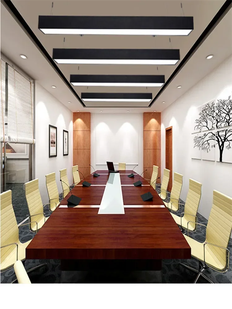 

Suspension /Surface Mounted Modern Ceiling Light Aluminum LED Ceiling Light Hanging Linear Ceiling Lamp for Office Home