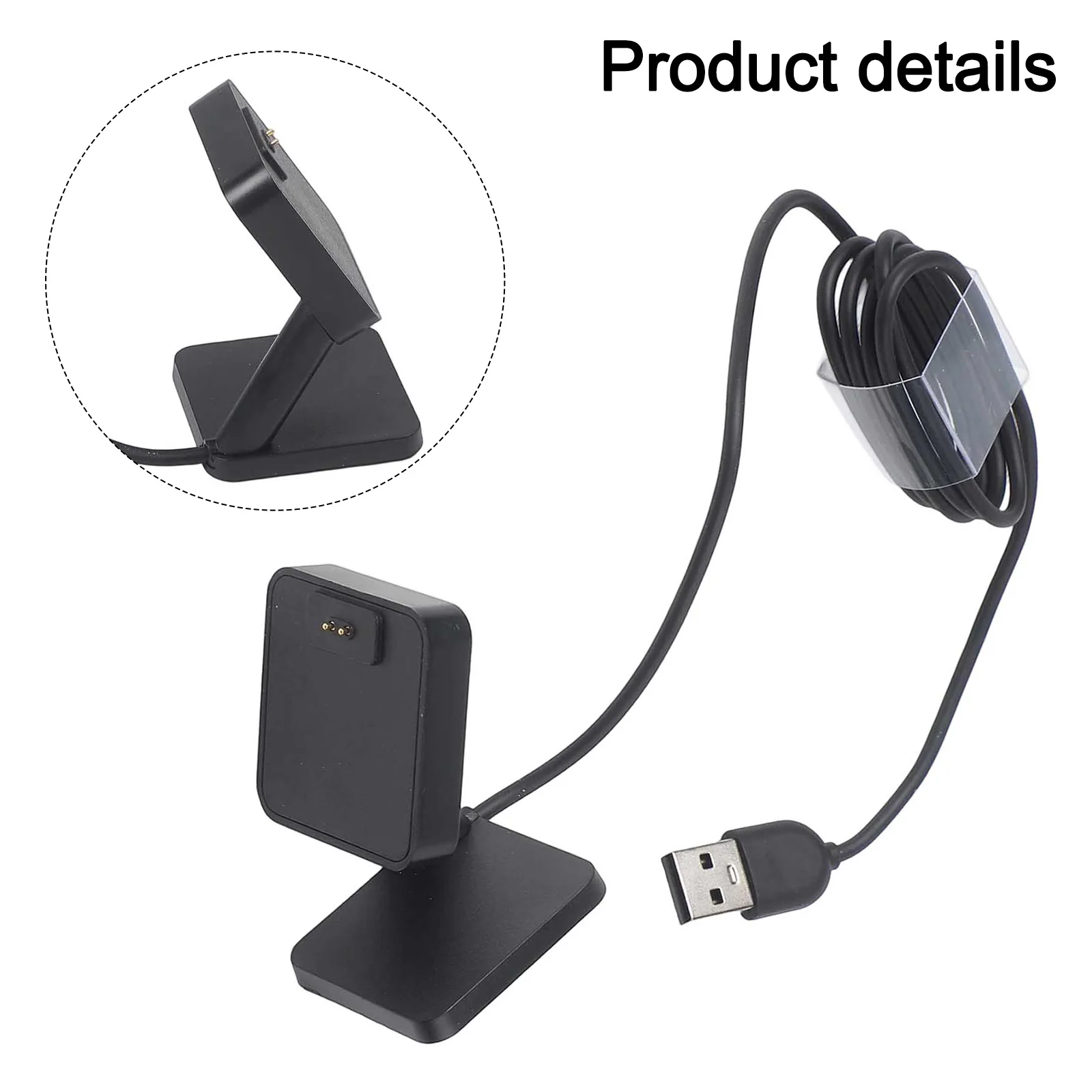 

Charging Stand Replacement for Amazfit Balance A2286 with Built-in USB Cable Works with 3 A2322 and Balance 2 A2429