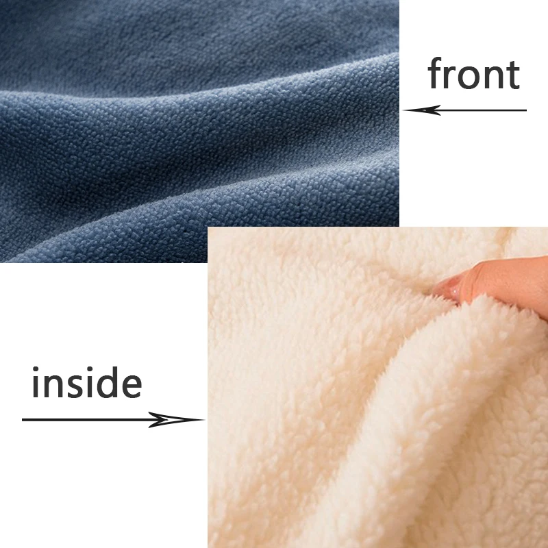 Winter Bedding Thick Quilt Blanket Thickened Warm Flannel Fleece Comforter for Cold Nights Set Bed Duvets Quilts the Blankets