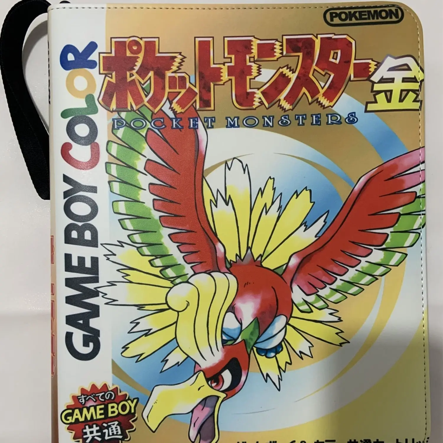 Nuovo elencato GB Pikachu Cartoon Anime Battle Card Booklet Raccoglitore con cerniera Porta carte Cas Vmax Collezione di carte da gioco Giocattoli