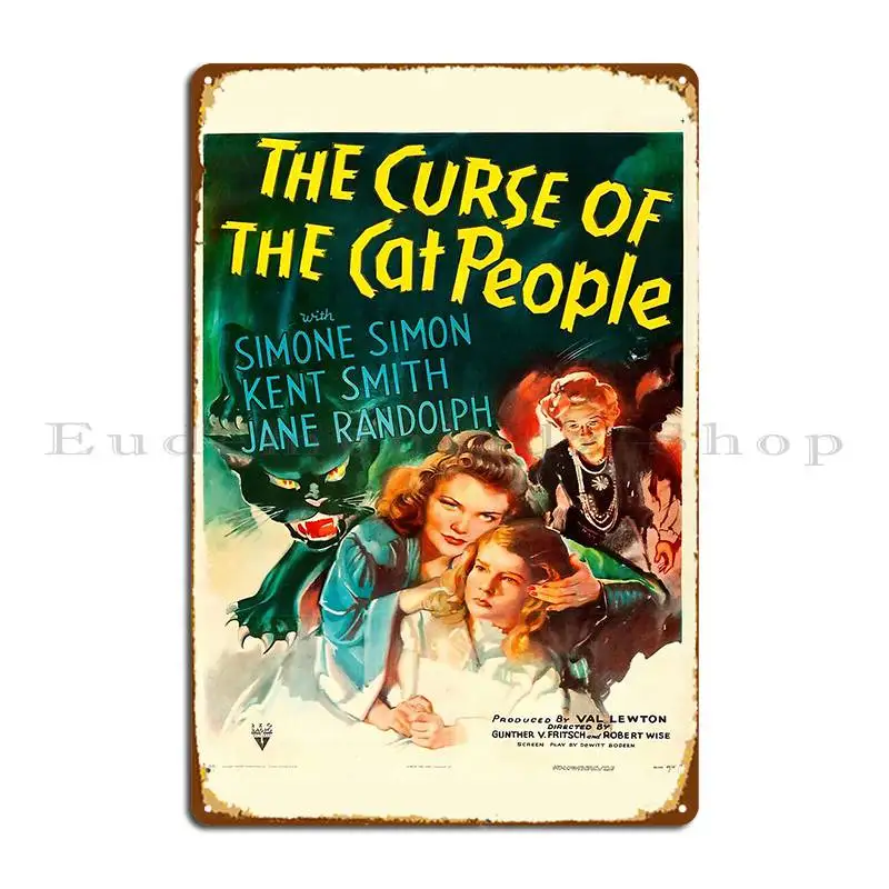 The Curse Of The Cat People 1944 High Resolution Theatrical Release Metal Plaque Poster Designing Poster Cave Tin Sign Poster