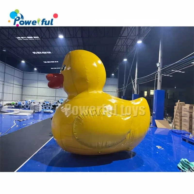 Outdoor Wholesale Factory Advertising Outlet 3m Pop up Animal Giant Inflatable Rubber Duck Yellow Duck Customize Toy for Sale