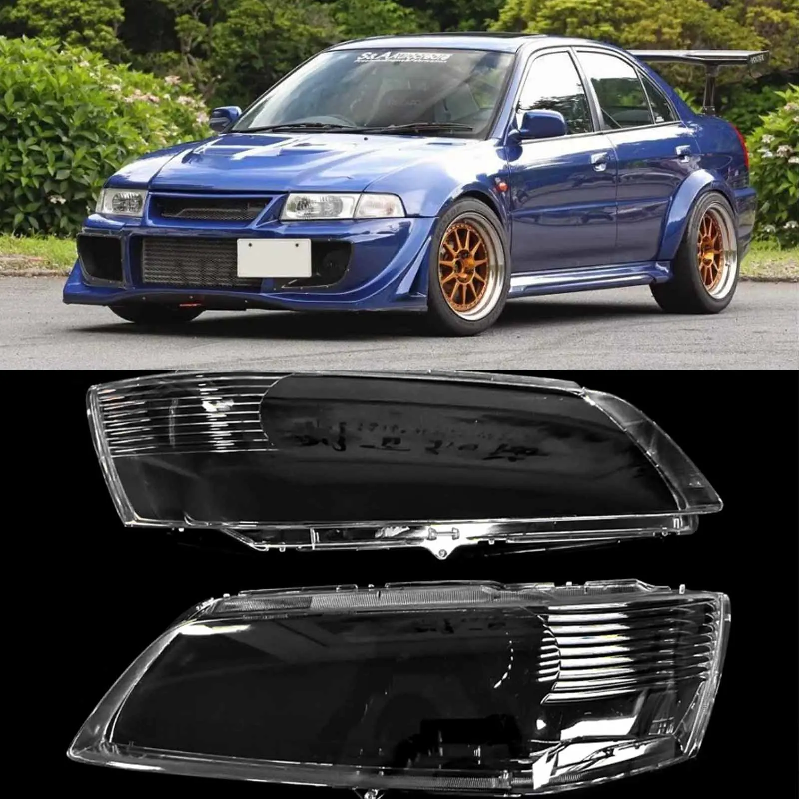 

Mitsubishi Lancer Evo 2004 2005 2006, крышка фары, линза, крышка, замена прозрачного абажура