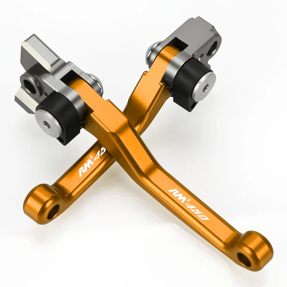 

Dirt Bike Motocross RMZ 450 Foldable Pivot Brake Clutch Lever Handle Levers For SUZUKI RMZ450 2005 -2023 2022 2021 2020 2019