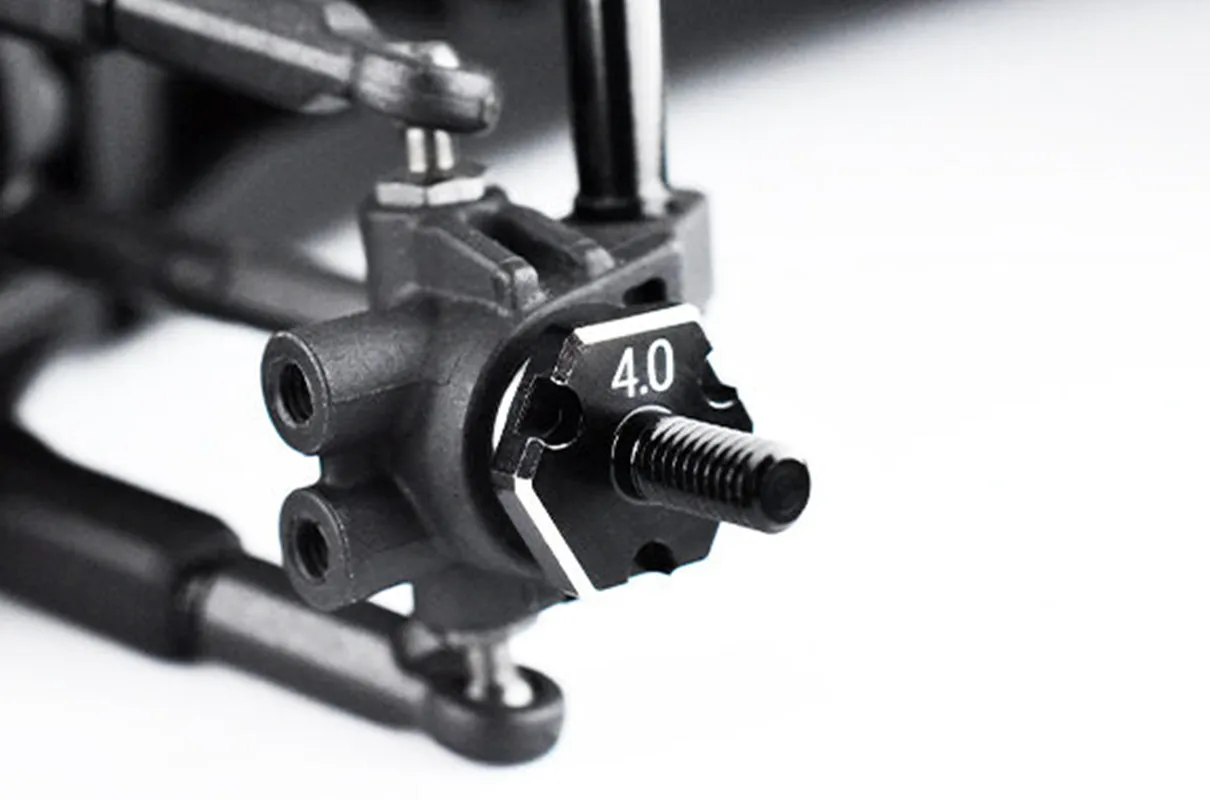 REVED RDX D1-010FA【RDX Alu. Front Axle(4.0mm、2pcs.) 】