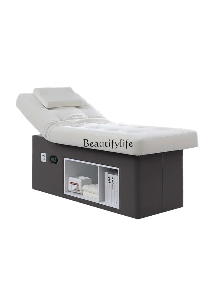 

ls 04Electric Beauty Bed Latex Massage Push Bed Multifunctional Physiotherapy Bed