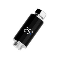 Waterproof Shower Nozzle Thermometer LED Digital Display Accurate Measurement Water Temperature Gauge Intelligent Temperature