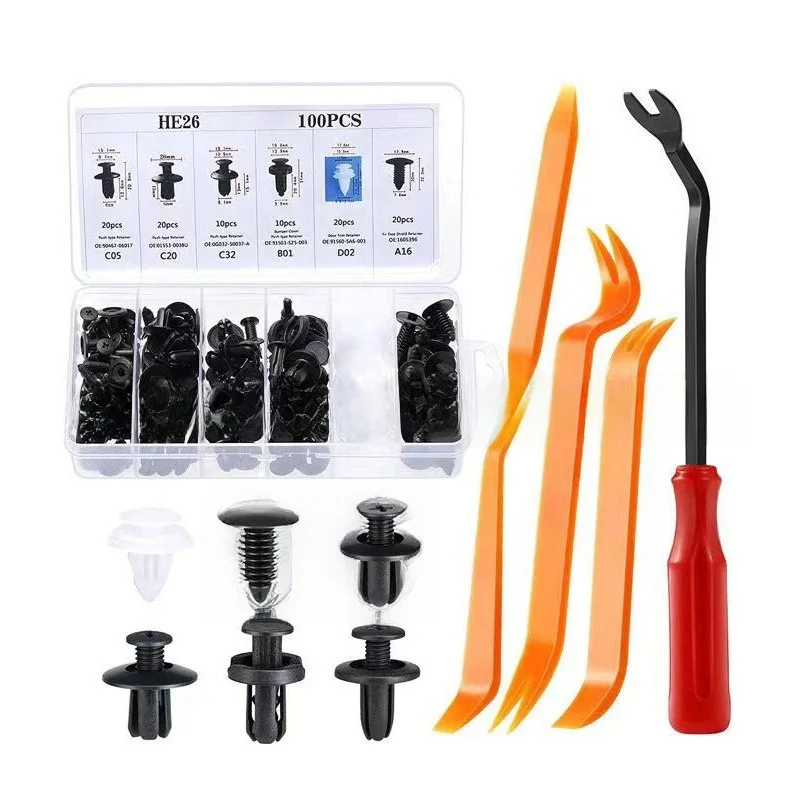 100PCS Boxed Plasti…