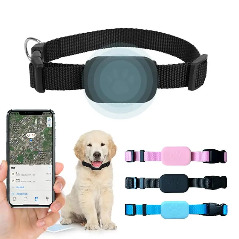 

STLFPaws Shape Pet Locator Collar Cat Dog Anti-loss Tracker Device Remote Localizator Tracking GPS Smart Pet Collar for IOS
