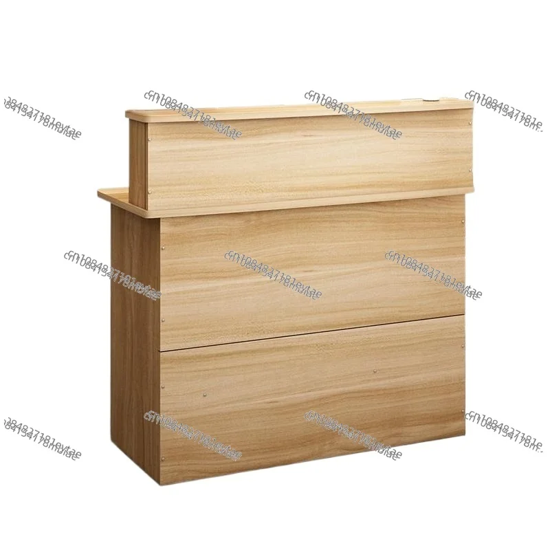Modern Reception Desk Counter for Company, Beauty Salon, Coffee Shop & Retail Store