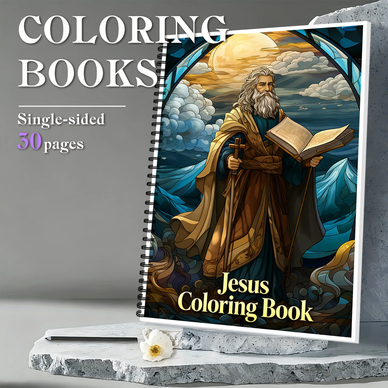 

1 шт., книжка-раскраска «Иисус жизнь», «История», «Повышение навыков рисования» и концентрация фокуса, успокаивающая эмоция», книжка-раскраска