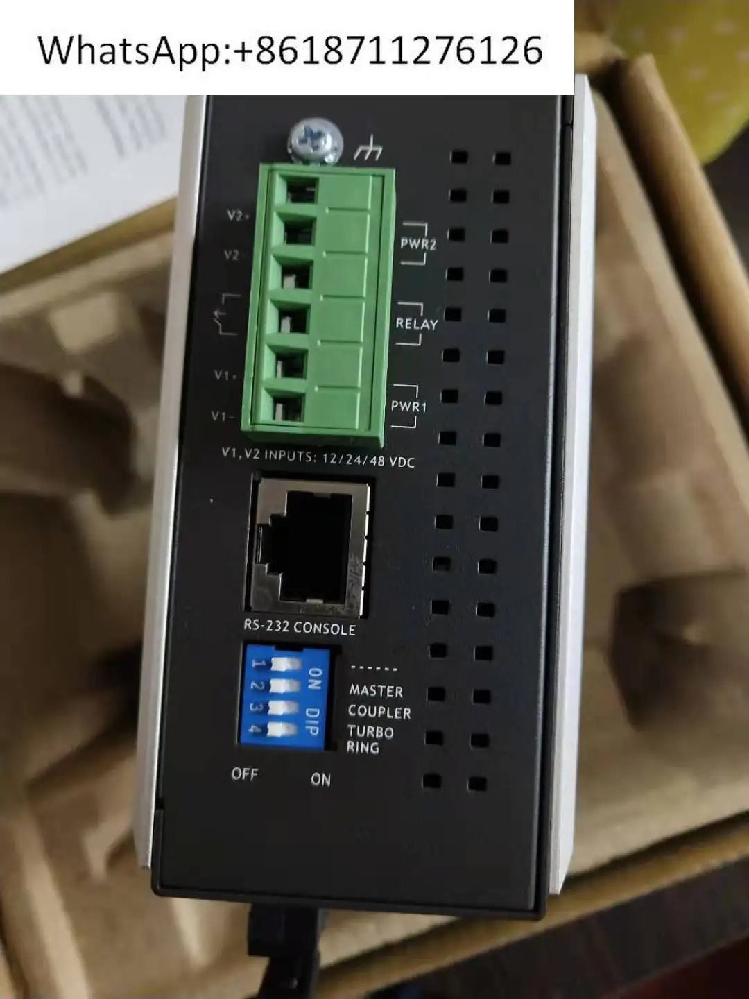 

New MOXA EDS-408A-MM-SC MOXA industrial switch two light six electricity multimode SC port