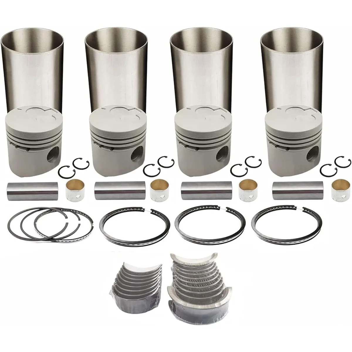 

K4E Overhaul Rebuild Kit For Mitsubishi K4E Engine MT23D Tractor Hitachi EX100W EX160WD Excavator