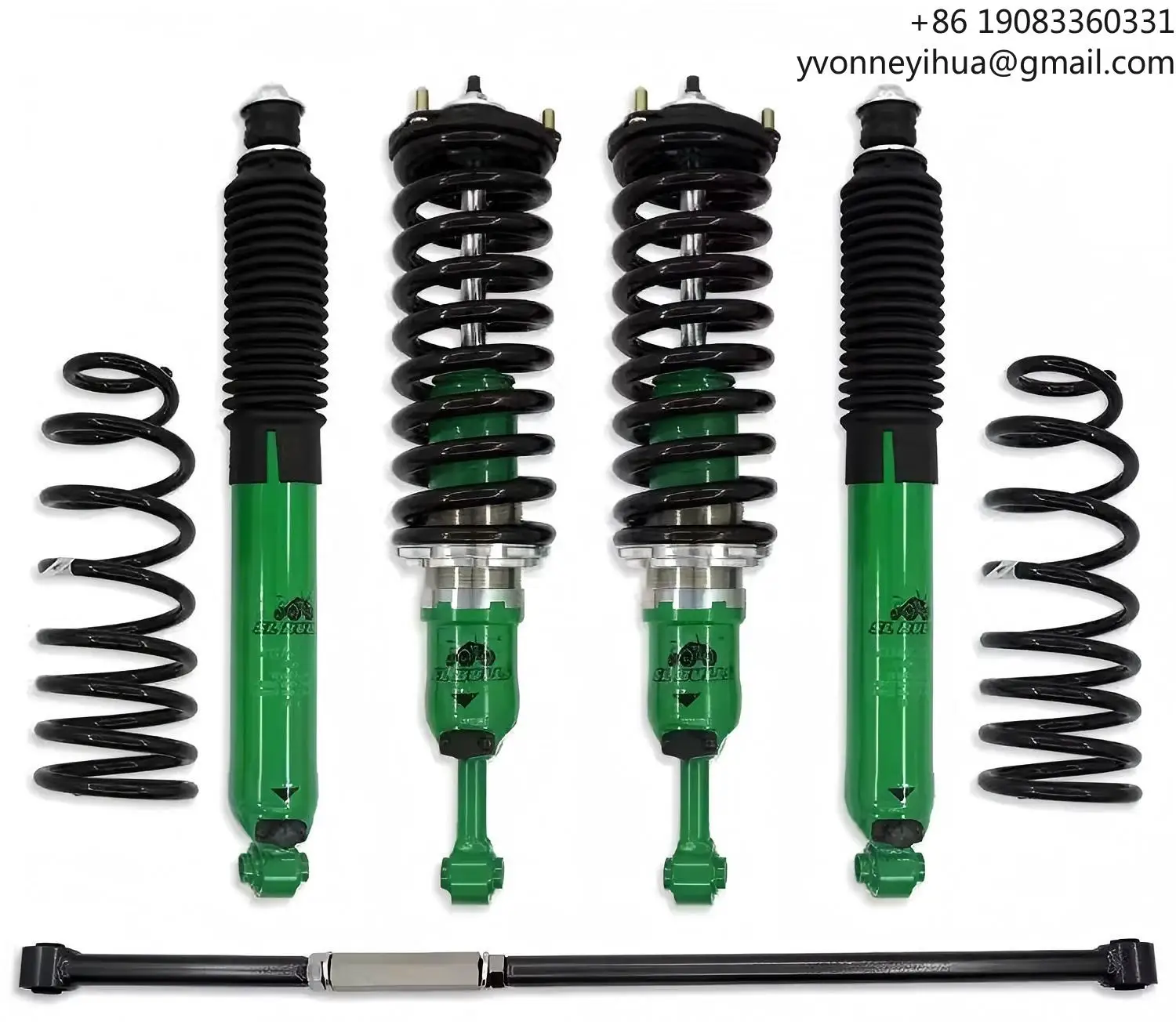 Land Cruiser FJ LC120 LC150 Prado Adjustable Off-road 4X4 Shock Absorber 4x4 Suspension Parts 2 Inch Lift Kit