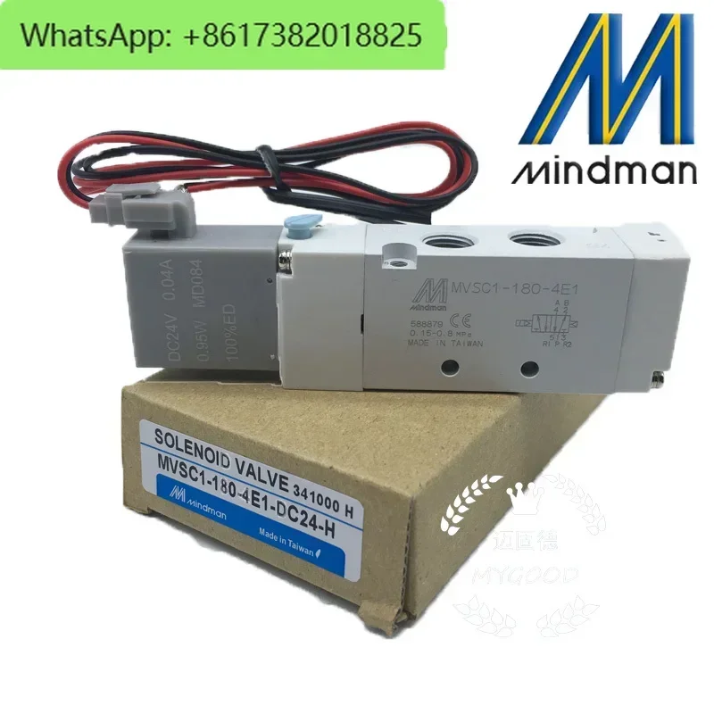 

Mindman Тайвань золото MVSC1-180-4E1 2-позиционный 5-ходовой прочный электромагнитный клапан