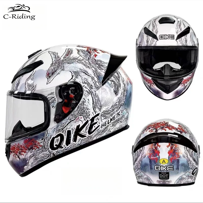 

New Pattern Motorcycle Helmet Full Face Helmet All Season Motocross Helmets HD Visors Capacete De Moto Casque Moto Equipment