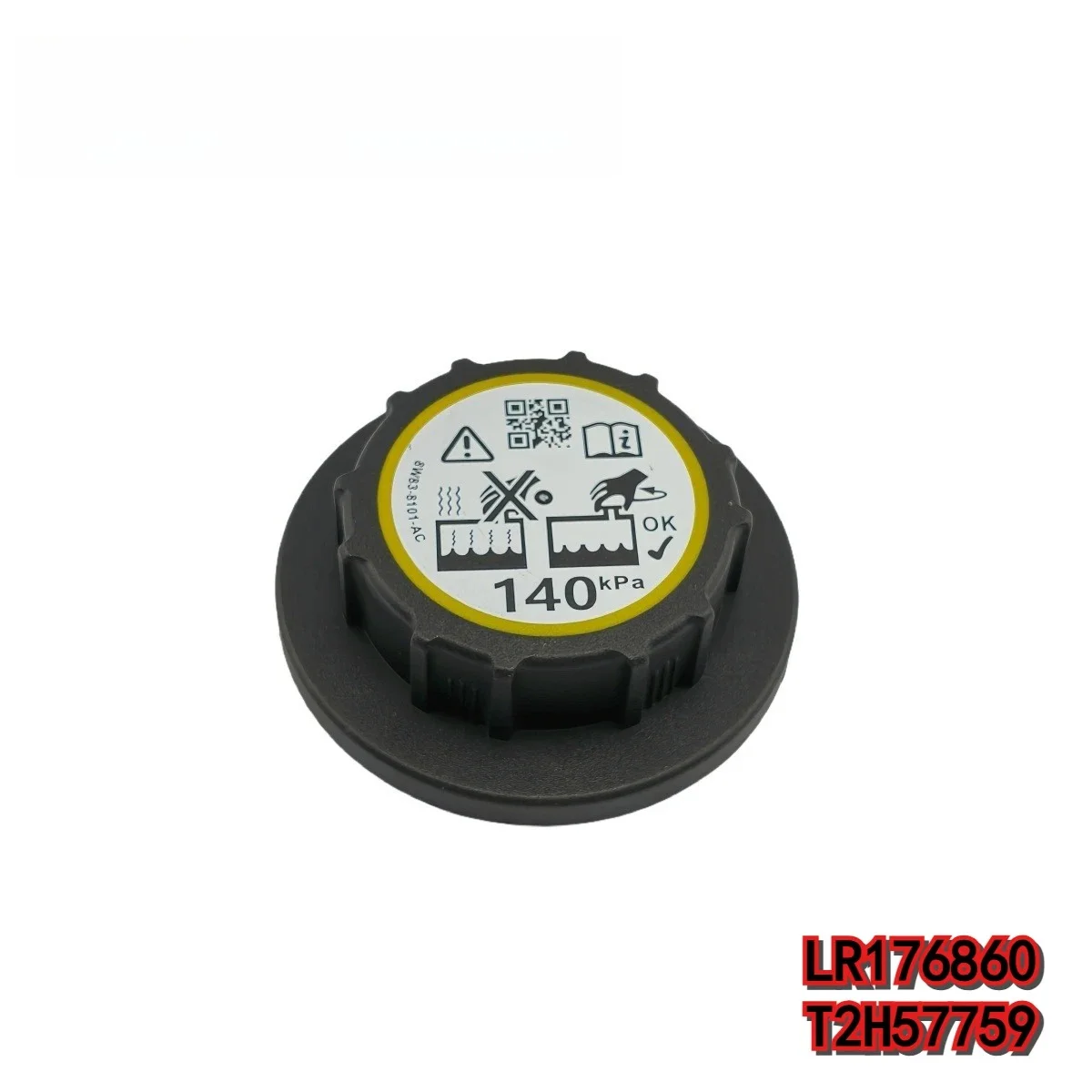 

LR176860 T2H57759 Radiator Cap for Jaguar F-PACE XE RANGE XF for Land Rover NEW DEFENDER DISCOVERY 5