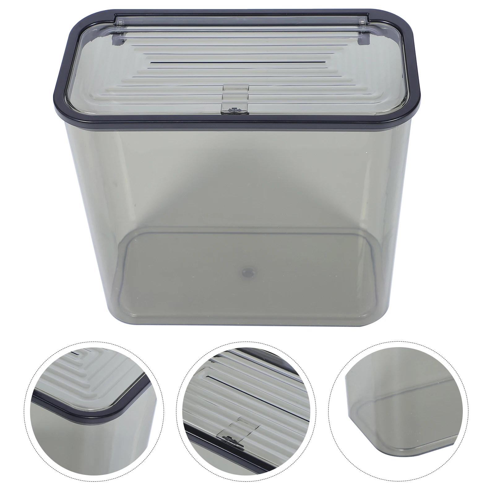 

Garbage Container Bin Trash Can with Lid Plastic Good Looking Household Trashcan