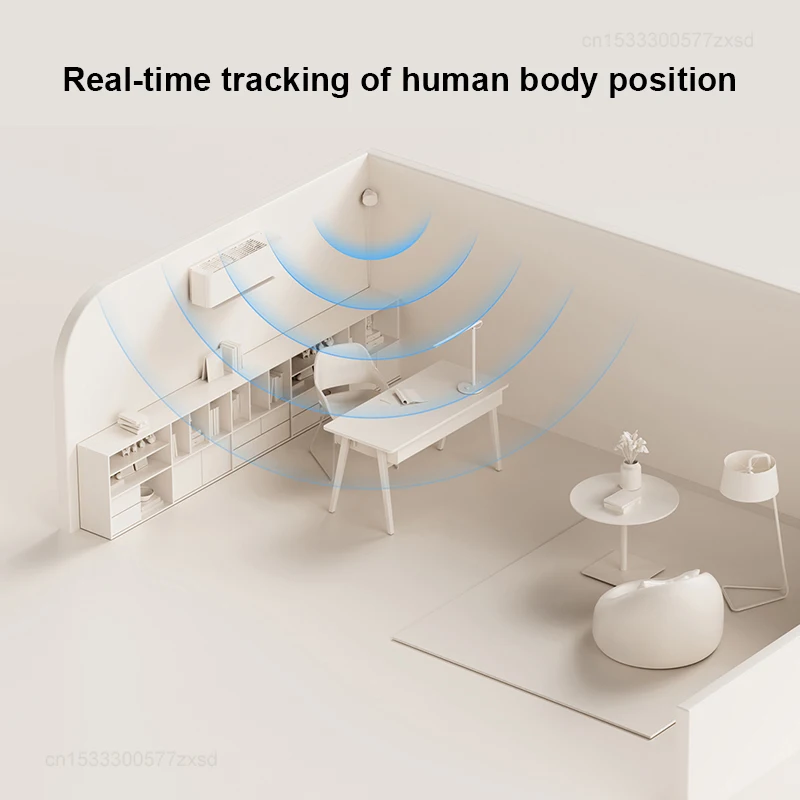 Xiaomi Wireless Human Presence Sensor Pro WiFi Smart Human Body Exists Body Motion Sensor Radar Sensing Work With Mi Home App