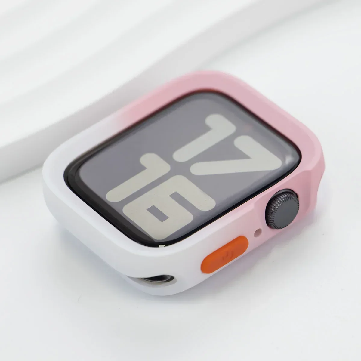 Candy Soft Silicone Case for Apple Watch Cover 46mm 42mm 49 45 41mm Protection For Iwatch Ultra 3 Series 11 10 9 8 7 6 Se Armor