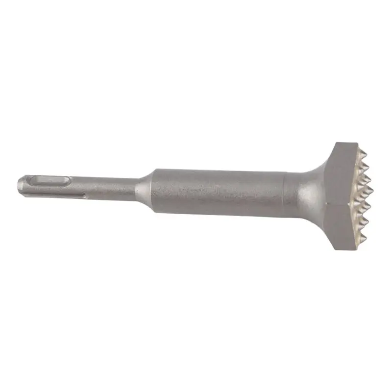 

ABVT-6Inch Square Heads Bushing Bit Steel Electric Flower Hammer Drill Bit Point Groove Chisel For Concrete