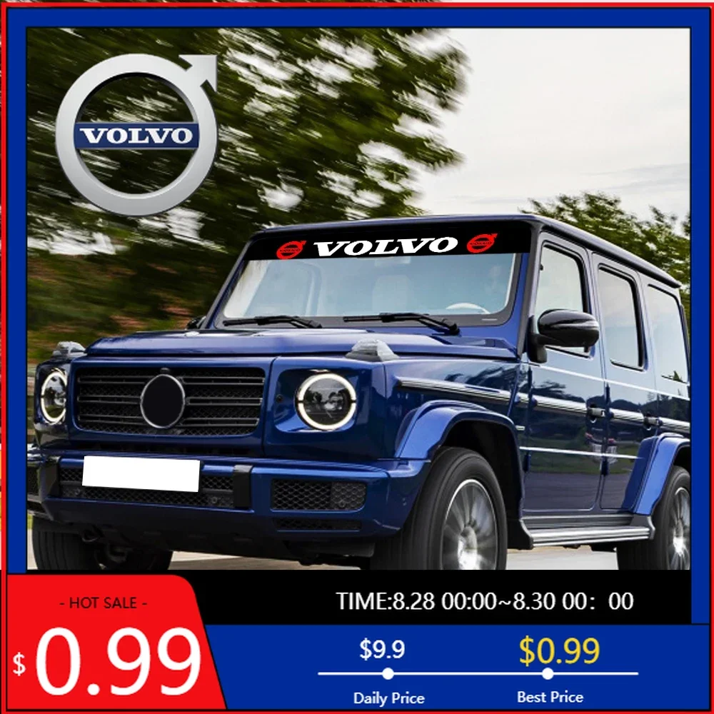 

Стайлинговые молдинги на лобовое стекло автомобиля, виниловая наклейка, универсальные оконные автоаксессуары для Volvo XC90 S60 C30 XC60 V50 V70 S90