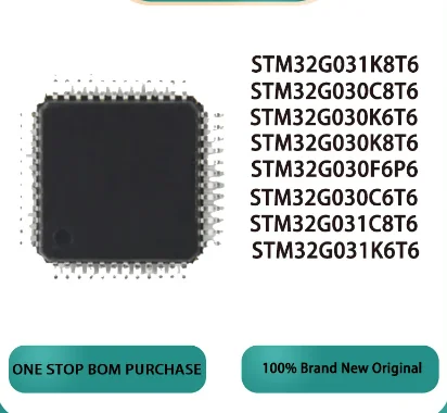 1 шт. STM32G030 STM32G030C6T6 STM32G030C8T6 STM32G031K6T6 STM32G031K8T6 STM32G030K6T6 STM32G030K8T6 STM32G030F6P6 STM32G031C8T6