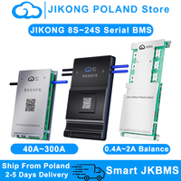 JIKONG JKBMS 8S~24S Active Balancer 100A 200A 300A Current 0.4A 1A 2A with Heat CAN RS485 BT for Li-ion LiFePo4 Lto Battery BMS