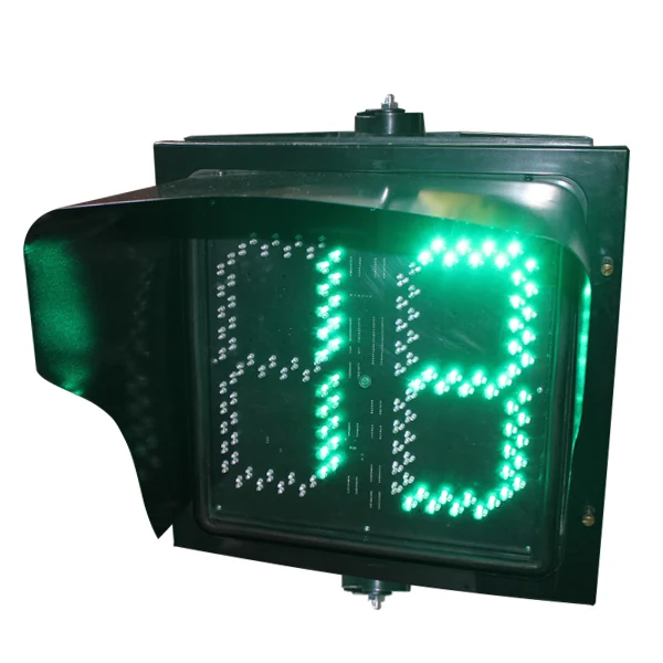 400Mm waterproof IP65 traffic warning light control with countdown timer
