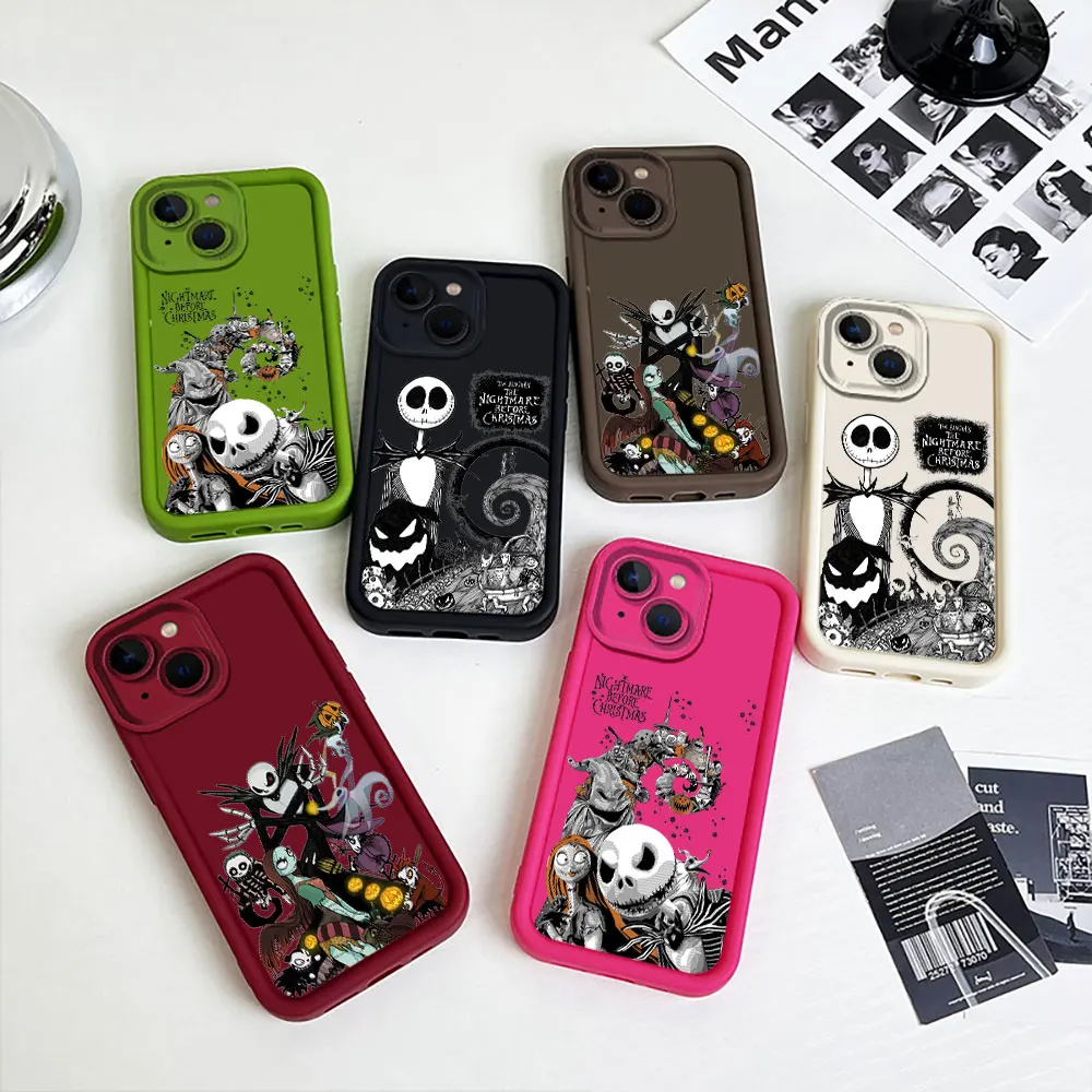 The Nightmare Before Christmas Case For Infinix Note Hot 40 30 Pro Vip 40I 30I 12G96 20 Play Tecno Camon Spark 10 20 Pro Cover