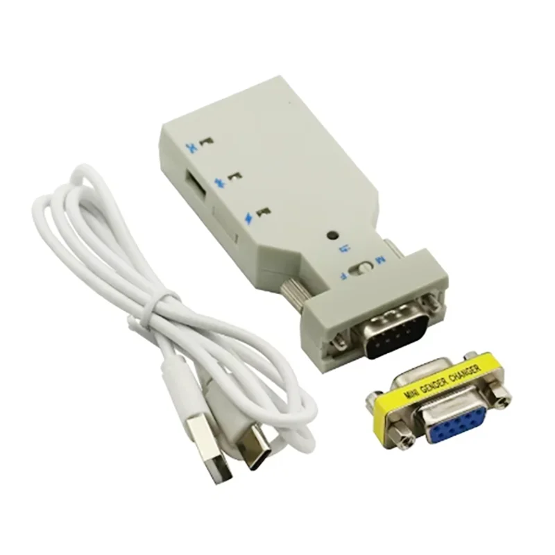 BT578 V3 tipo RS232, macho y hembra maestro-esclavo adaptador inalámbrico, puerto serie Universal, Bluetooth, carga SPP + BLE tipo C