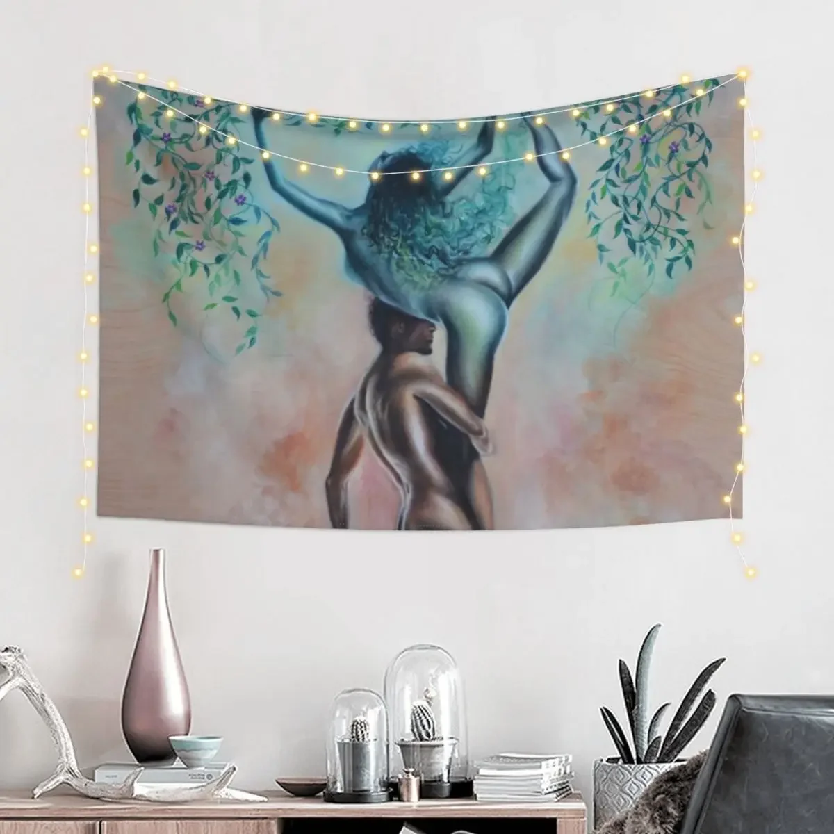 Symbiotic Synapses Tapestry Room Decore Aesthetic Aesthetic Room Decors Wall Decoration Tapestry