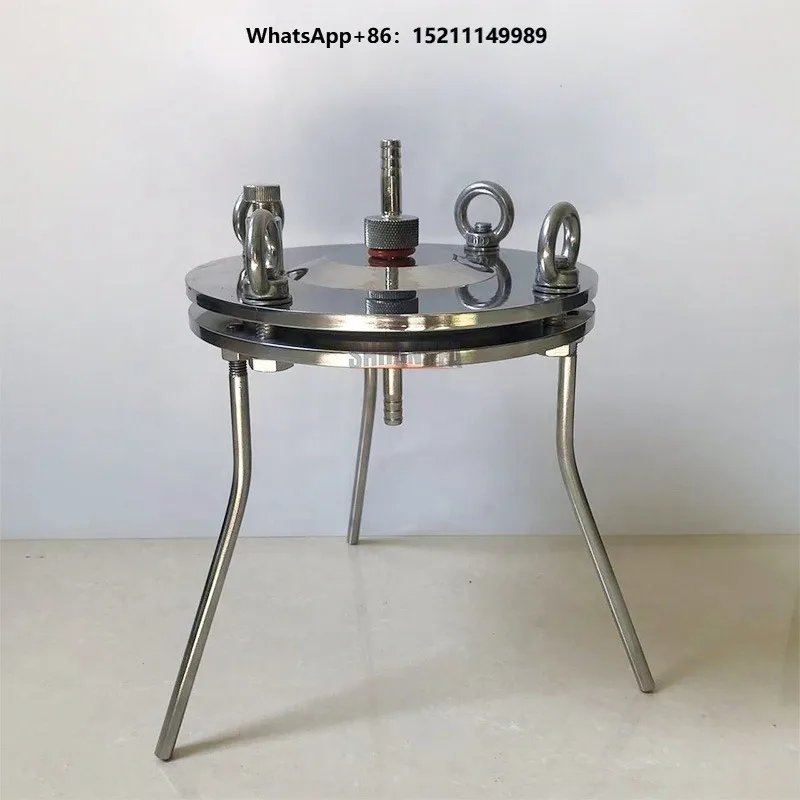Stainless Steel 304/316L Single Layer Plate Filter Machine for Lab Use