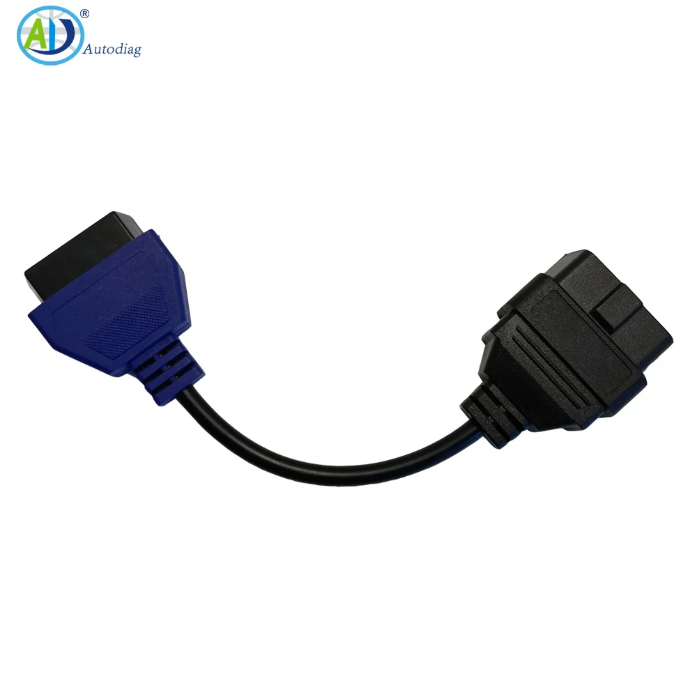 FiatECUScan Auto OBD2 Connector Diagnostic Adapter Cable for Fiat ECUScan and Multiecuscan for Fiat Alfa Romeo and for Lancia