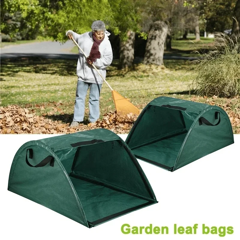 100L Yard Leaf Bags  Reusable Garden Waste Bags, Perfect for Collecting Fallen Leaves Weeds Branches And Debris leaf collection