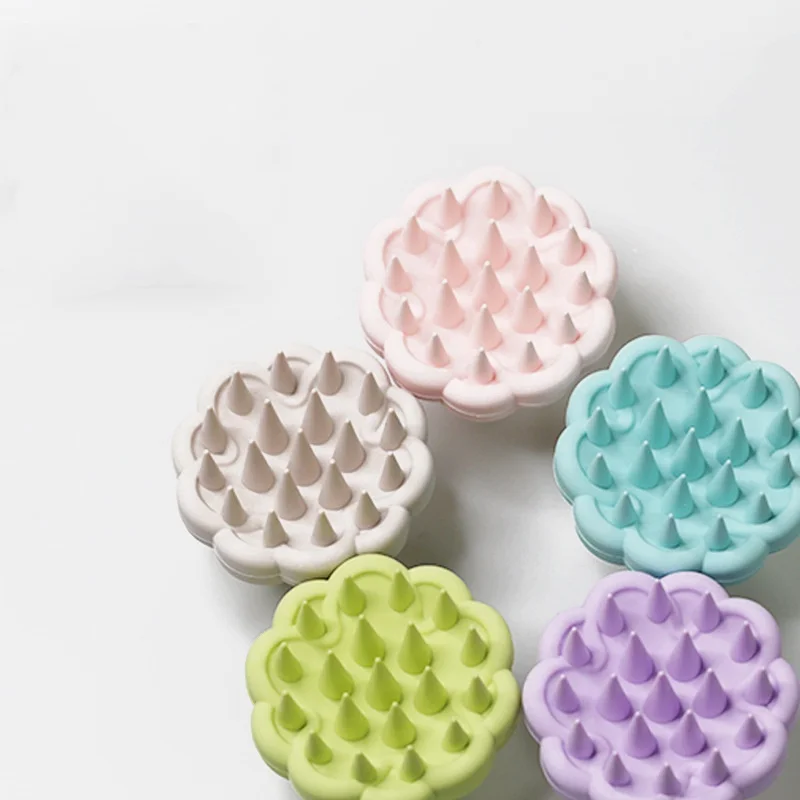 

Dry Wet Dual Use Hair Washing Comb Multi Functional Silicone Shampoo Brush Scalp Cleaning Massage Comb Salon Hairdressing Tools