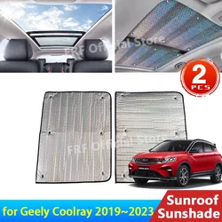 Auto for Geely Coolray SX11 X50 2019 2020 2021 2022 2023 Accessories Sunroof Sunshade Roof Sunscreen Heat Insulation Windscreen