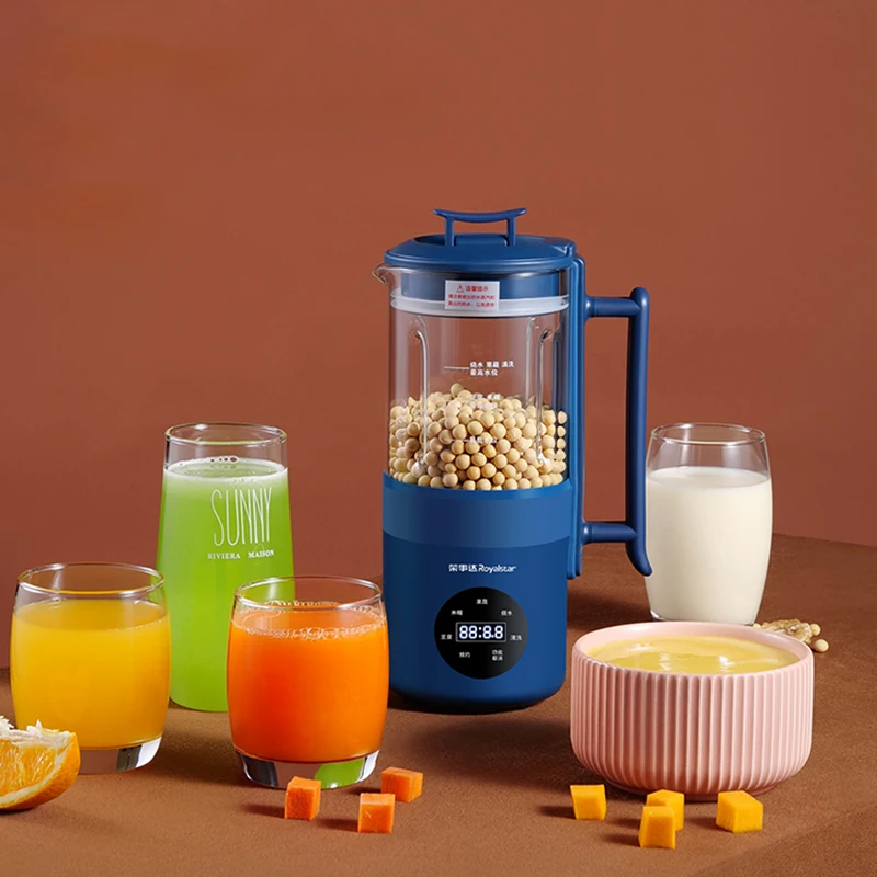 Soy Milk Machine Electric Juicer Automatic Heating Free Filter Soybean Vegan Milk Juice Maker Portable Blender Mixer 220V 600ml