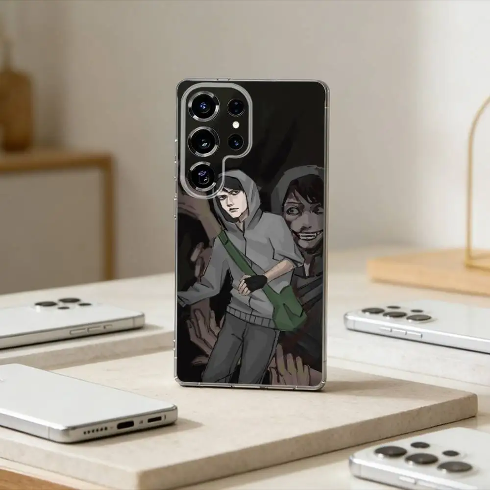 

Simon Henriksson C-Cry Of F-Fear Phone Case For Samsung S25,S24,S21,S22,S23,S30,Ultra,S20,Plus,Fe,Note,10,9,5G Transparent Cover
