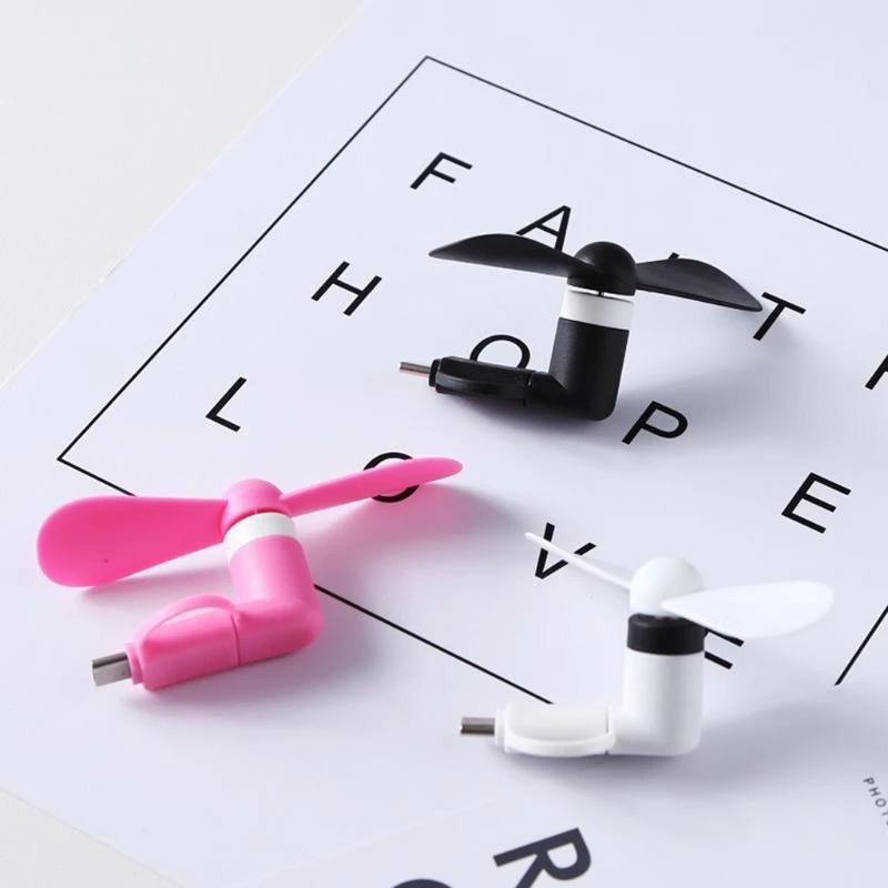 MICRO USB FAN KOELER TYPEC GADGETS LAAG POWER VOOR MOBILE TELEFOONS KOEL FAN