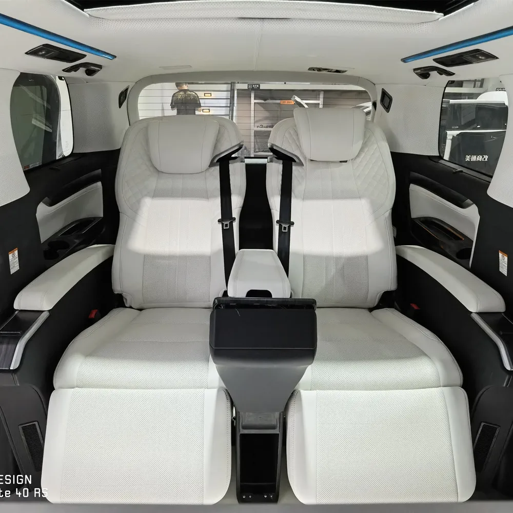 Full Interior Conversion Kit for Toyota Alphard Vellfire AH30 Upgrade to LM300 Partition Wall Rear Seat Luxury Modification Set